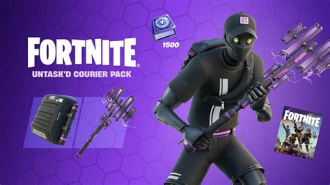 NEW Untask D Courier STW Starter Pack Fortnite Item Shop August