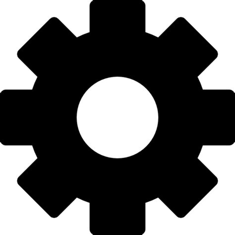 One Cogwheel Icon