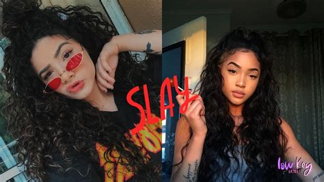 💜〽️ Long Curly Hairstyles 〽️💜 Black And Latina Hair Compilation Low Key