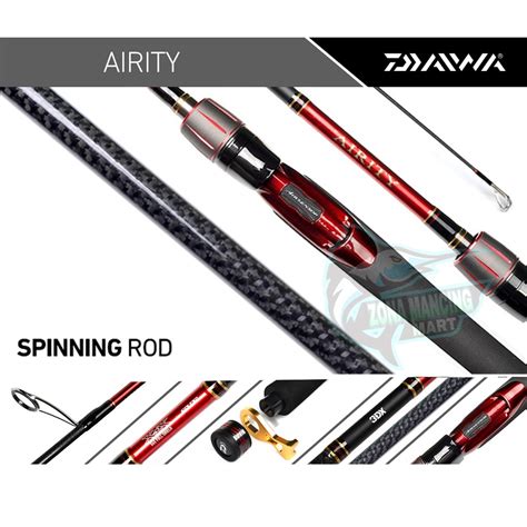 Jual Joran Daiwa Airity Ms Mhs Fuji Sic Garansi Resmi