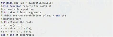 Vi T H M Trong Matlab K Thu T Nh P Xu T V S D Ng Function