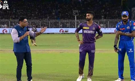 Ipl 2024 Mi Wins The Toss Opts To Bowl Against Kkr