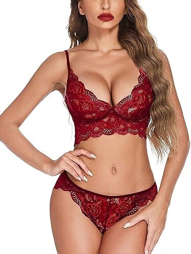 Babydoll Bikini Set Non Padded Bra Panty Nightwear Hot Sexy For