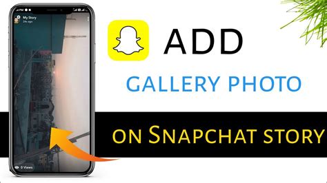 How To Add Gallery Photo On Snapchat Story Snapchat Story Par Gallery