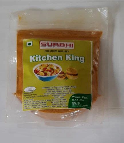 Surbhi Kitchen King Masala Powder Packaging Size Required 50 Gm At Rs