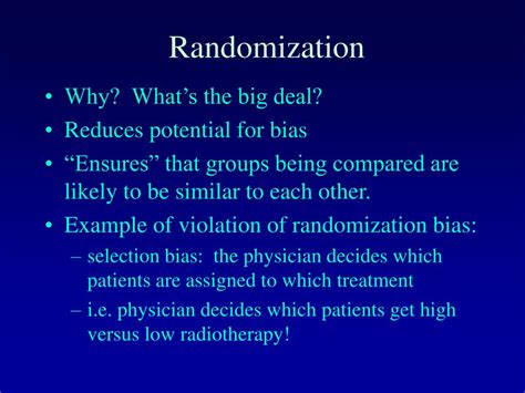 Ppt Randomization And Comparative Designs Powerpoint Presentation