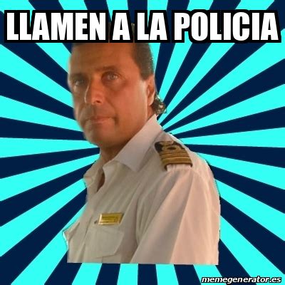 Meme Francesco Schettino Llamen A La Policia 33330818