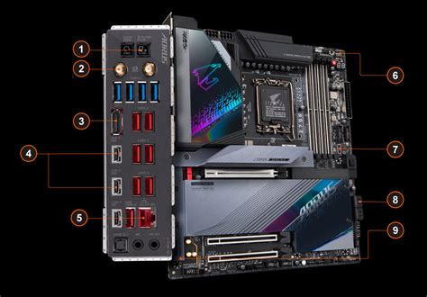 Gigabyte Z Aorus Master Lga E Atx Motherboard Z Off