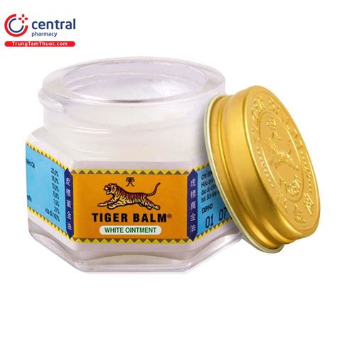 CHÍNH HÃNG Cao xoa giảm đau Tiger Balm White Ointment 19 4g