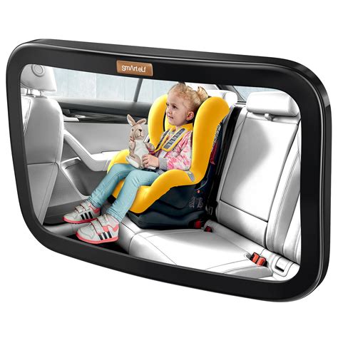 Buy Smart eLf Baby Car Mirror, Large Safety Car Seat Mirror for Rear ...