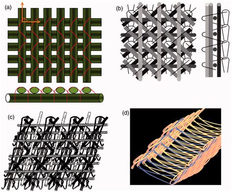 Some Kinds Of Knit Structures A Biaxial Warp Knitted Structure B