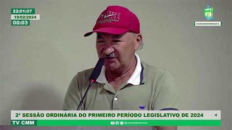 2ª SESSÃO ORDINÁRIA DO PRIMEIRO PERÍODO LEGISLATIVO YouTube