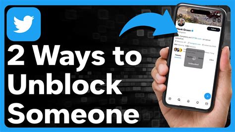 2 Ways To Unblock Someone On Twitter YouTube