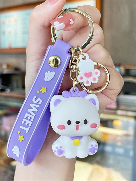 cute animal keychain plushies 9
