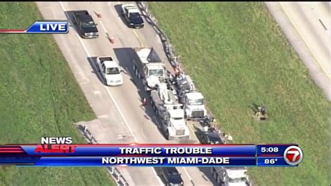 Left Lane Closed On Westbound Turnpike Extension Between 57th Ave And I