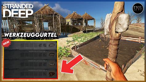 Stranded Deep Werkzeuggürtel herstellen Tipps Tricks YouTube