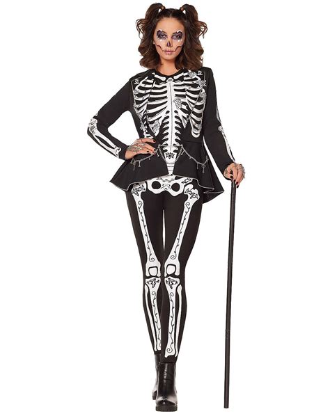 Half Skeleton Costume