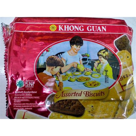 Jual Ksy Khong Guan Assorted Biscuits Gr Shopee Indonesia