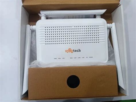 Syrotech Dual Band Xpon Ont With Antenna Fiber Broadband Sy Gpon