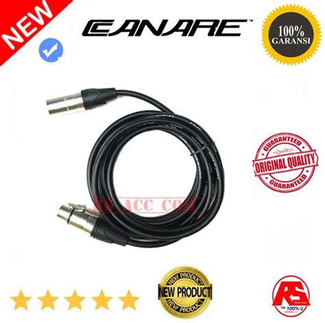 Jual KABEL ORIGINAL CANARE JAPAN STANDAR XLR FEMALE TO XLR MALE Di