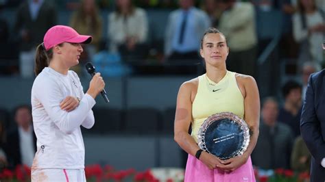 Wta Madrid Final Prediction Aryna Sabalenka Vs Iga Swiatek