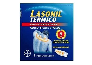 Lasonil Termico Collo Spalle Polso Fasce Autoriscaldanti