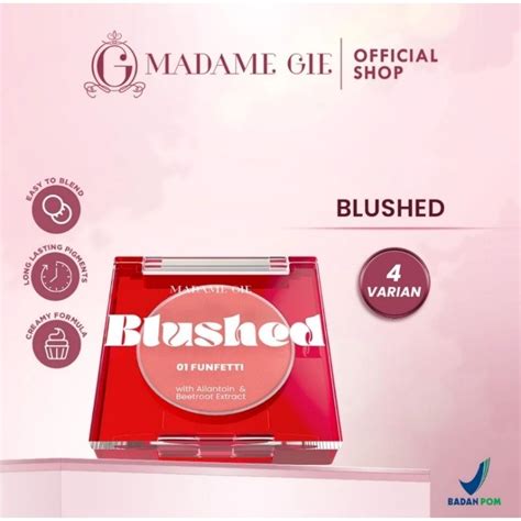 Jual Madame Gie Blushed Makeup Blush On Shopee Indonesia