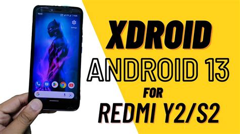 Xdroid Android Rom For Redmi Y S Xdroid Custom Rom Youtube