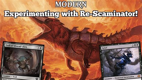 Experimenting With Re Scaminator Rakdos Scam Modern Mtgo Youtube