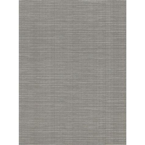 Warner Bay Ridge Dark Grey Faux Grasscloth Dark Grey Wallpaper Sample 2945 2778sam The Home Depot