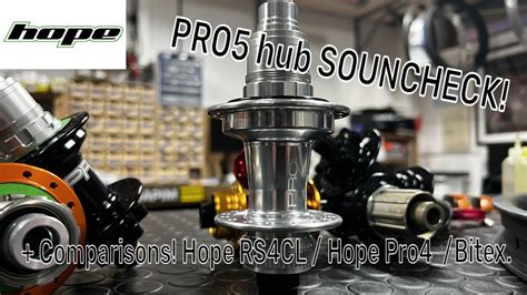 Hope PRO 5 Hub SOUNDCHECK Video Comparisons YouTube