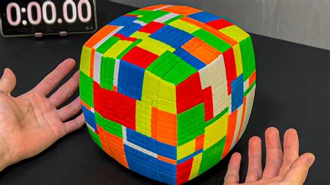 How Fast Can I Solve The 17x17 Rubiks Cube YouTube