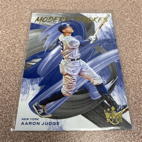 2022 DIAMOND KINGS MODERN STROKES MS 7 AARON JUDGE NEW YORK YANKEES