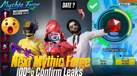 Biggest Change Next Mythic Forge Bgmi Bgmi New Mythic Forge Date