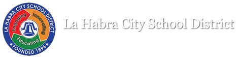 Welcome to La Habra City School District! | La Habra City Schools