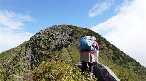 【へっぽこ登山】 伯耆大山ユートピアルートで三鈷峰に登ってきました♪めっちゃハードでしたが大山北壁がカッコ良かったです♪ （鳥取県