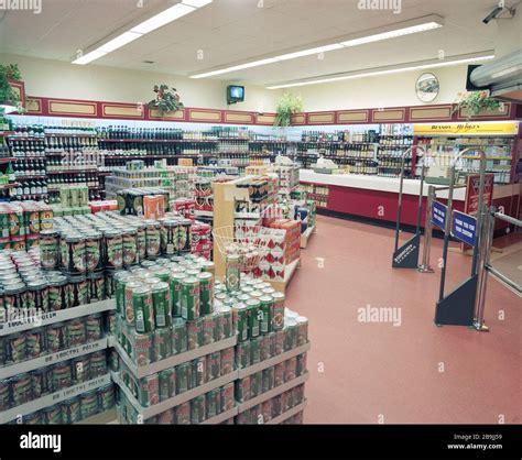 Kwik Save Supermarkets In 1991 In North West England UK Stock Photo