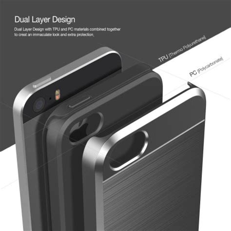 Obliq Slim Meta IPhone SE Case Titanium Silver Reviews