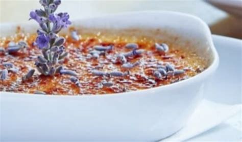 Recipe Lavender Creme Brulee Adrienne Deguere Sothebys Santa Fe