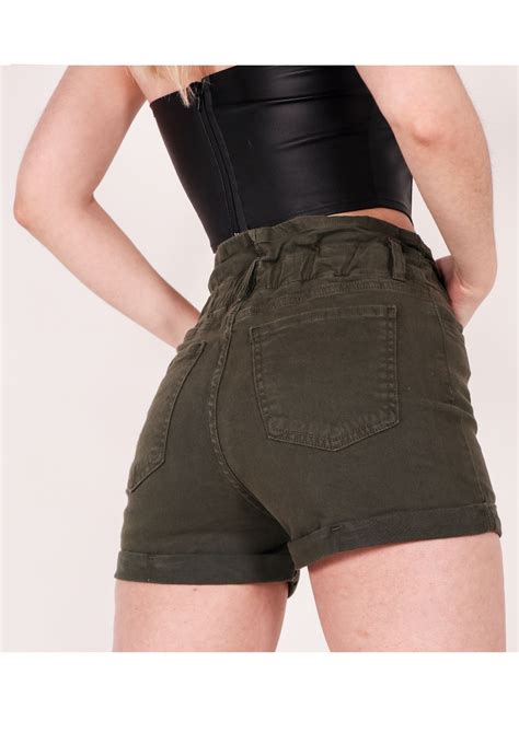 Short Elastizado Verde Militar B Ludenim JEANS POR MAYOR