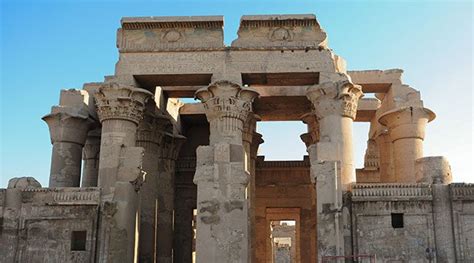 Templo De Kom Ombo Templo Egipcio Dedicado A Sobek Y Horus