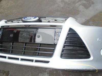 Ford Focus 2011 2015 Front Bumper With Fogs Moondust Silver BM5117757AFZJAC