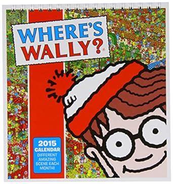 Wheres Wally Easel Desk Calendar Amazon Co Uk Books