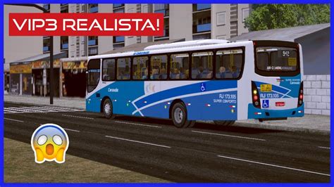 Proton Bus Simulador Apache Vip Vw Som Realista Mapa Leve