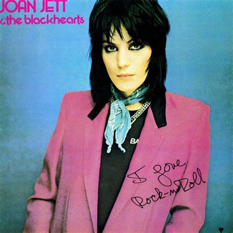 Car Tula Frontal De Joan Jett The Blackhearts I Love Rock N Roll