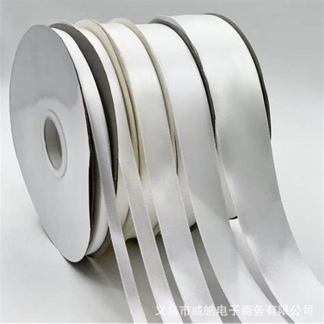 Cm Cm Cm Cm Cm White Yards High Quality Satin Ribbon