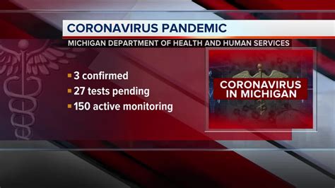 Rd Case Of Coronavirus Confirmed In Michigan