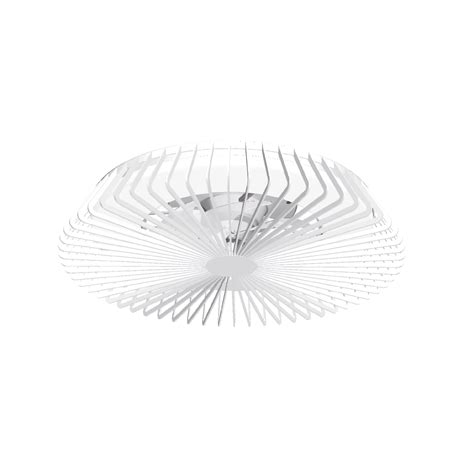 Ventilador Himalaya Blanco W Plafon Led W Con Mando Y App Ledtone