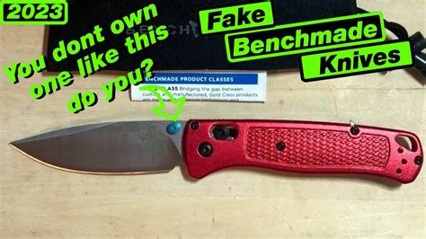 Don T Buy Fake Knives Here S What To Look For So You Know Benchmade