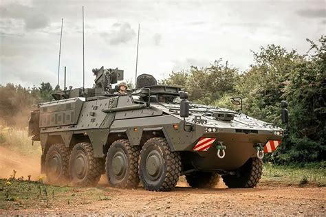 First British Army Boxer Armored Vehicle Prototypes Arrive in UK for ...